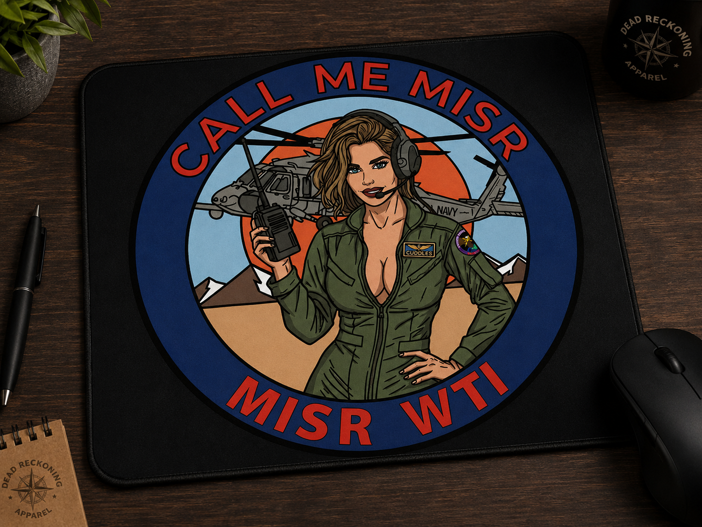 Call Me MISR Mouse Pad