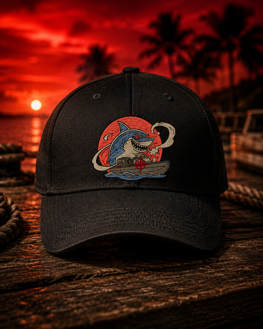 Cocaine Shark Baseball Cap