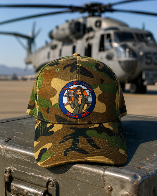 Call Me MISR Camo Baseball Cap