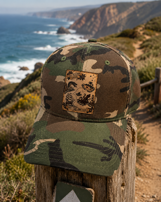 Chart Your Own Course Camo Baseball Cap