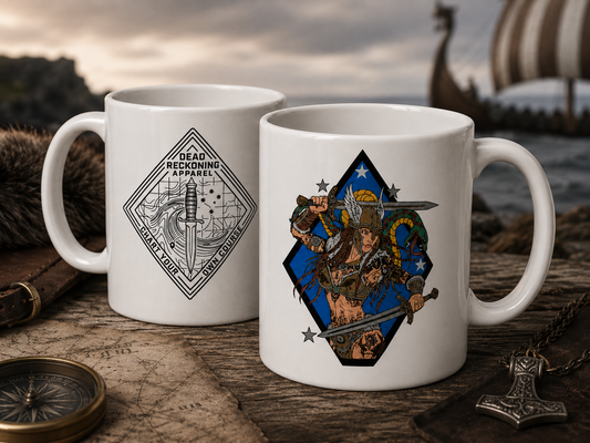Dead Reckoning Signature Design Coffee Mug — Single