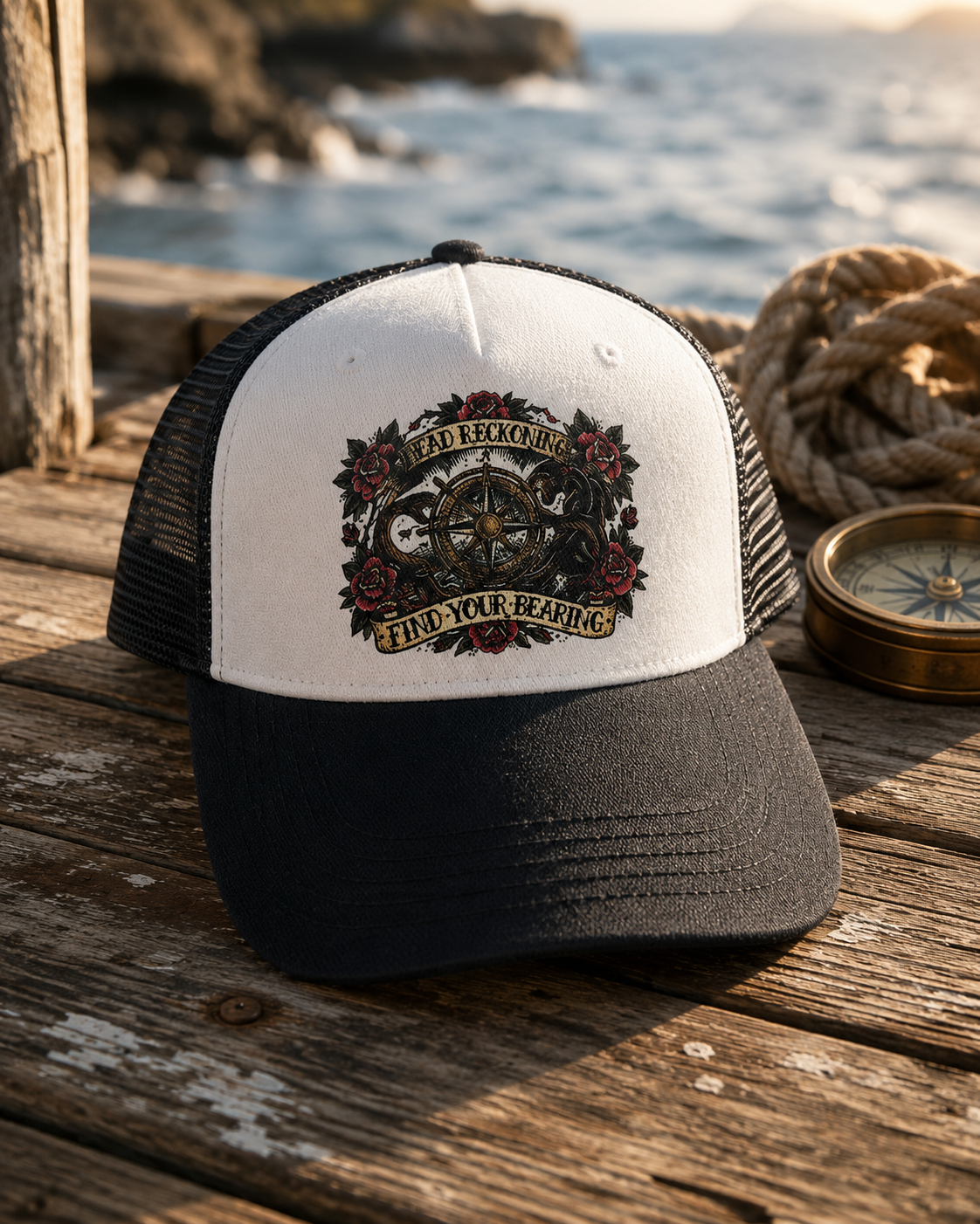 Find Your Bearing Trucker Hat