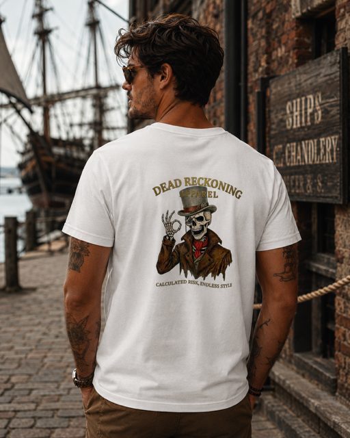 Calculated Risk Classic Tee — White