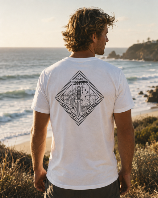 Chart Your Own Course Classic Tee — White
