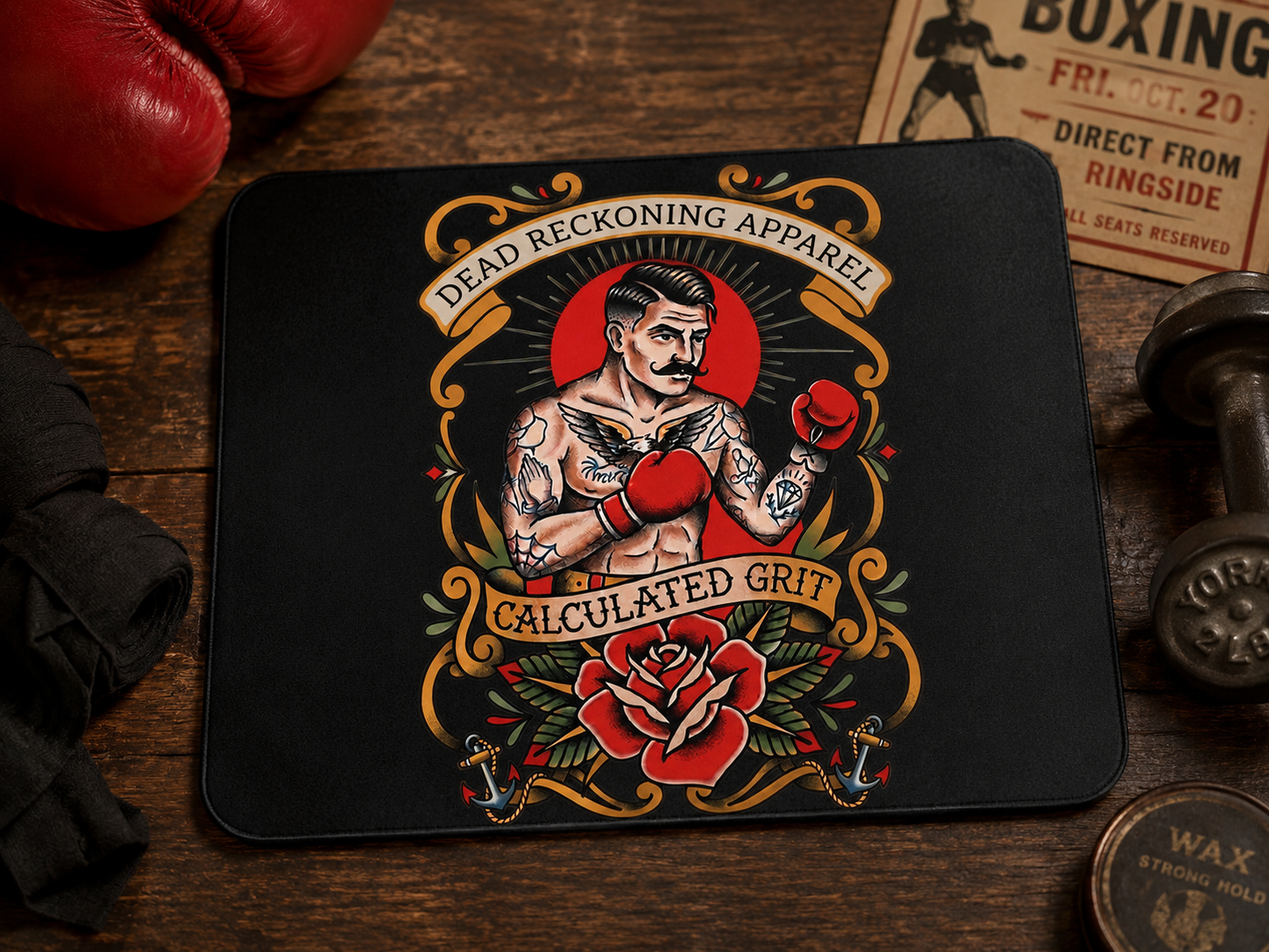 Calculated Grit Mouse Pad