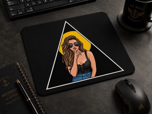 Silent Running Mouse Pad