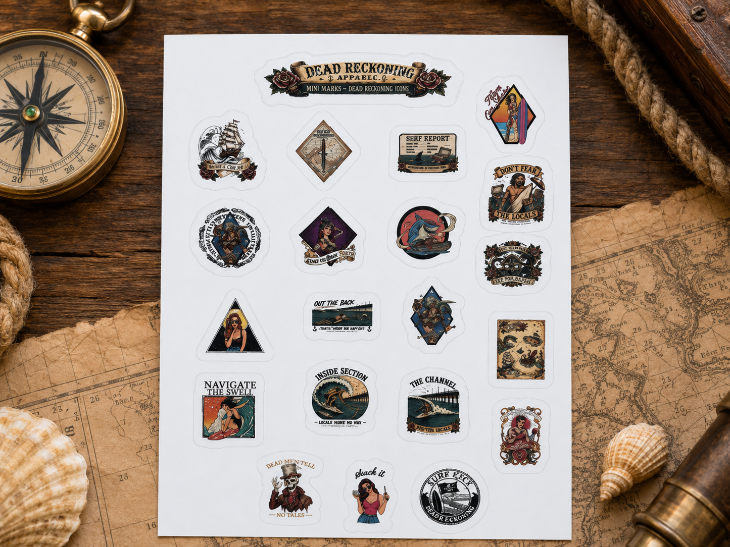Mini Marks — Dead Reckoning Icons