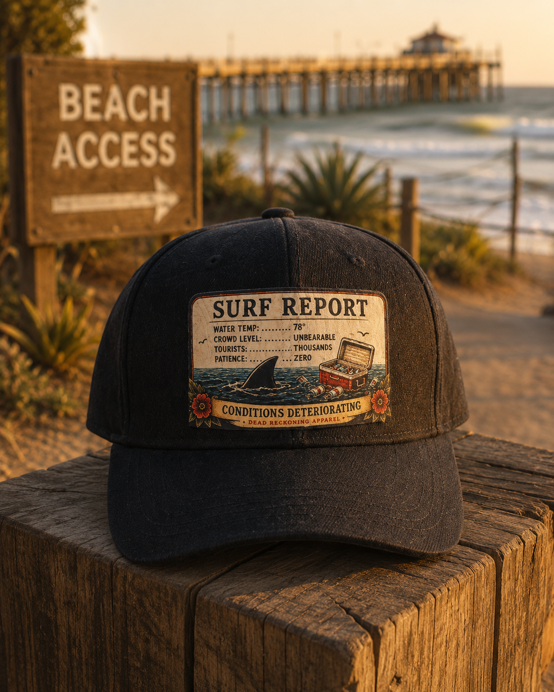 Surf Report Baseball Cap