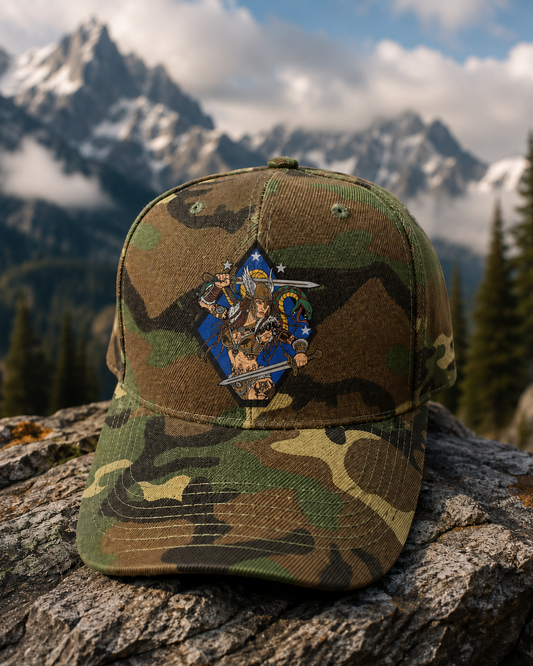 Valhalla Camo Baseball Cap