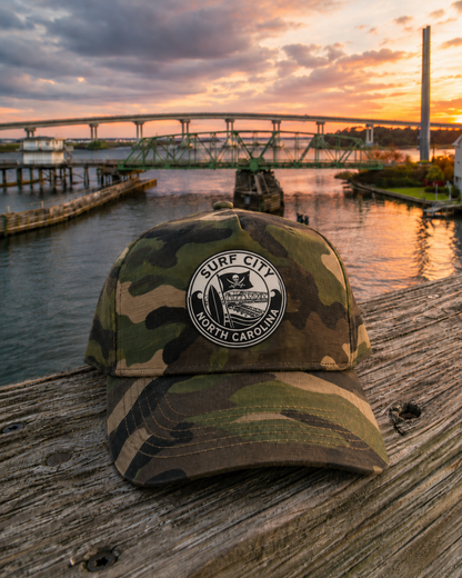 Surf City OG Camo Baseball Cap
