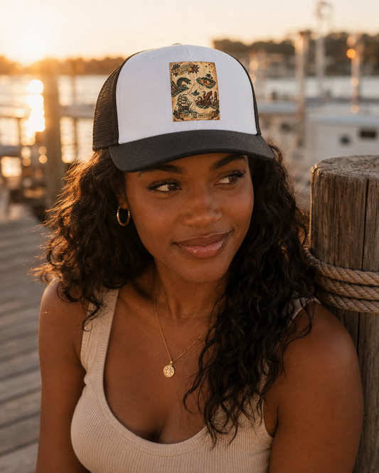 Chart Your Own Course Trucker Hat