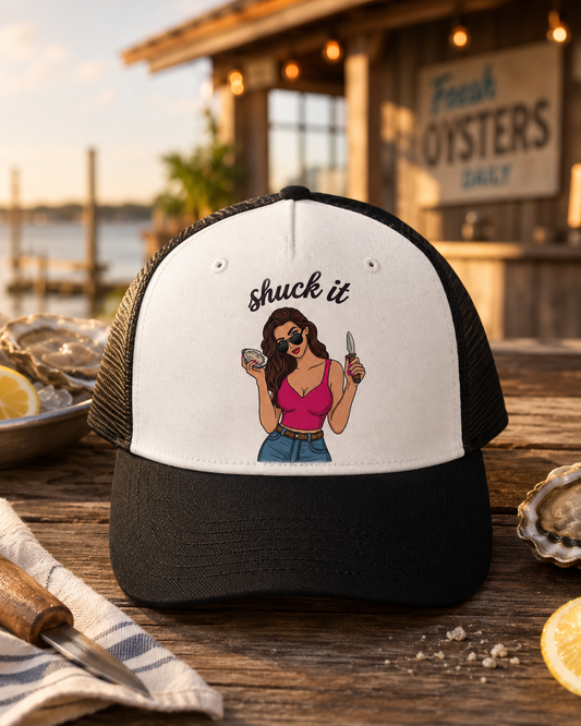 Shuck It Trucker Hat