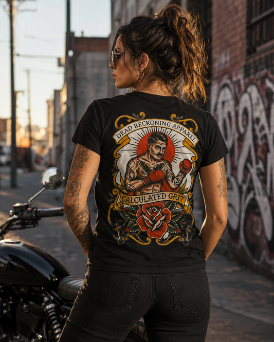 Calculated Grit Lifestyle Tee — Black