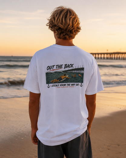 Out The Back Classic Tee — White