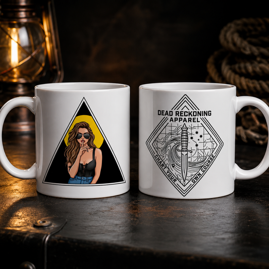 Dead Reckoning Signature Design Coffee Mug — Single