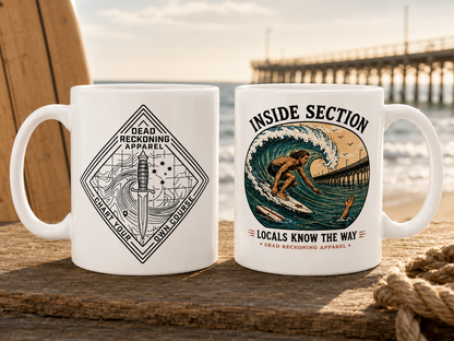 Dead Reckoning Signature Design Coffee Mug — Single