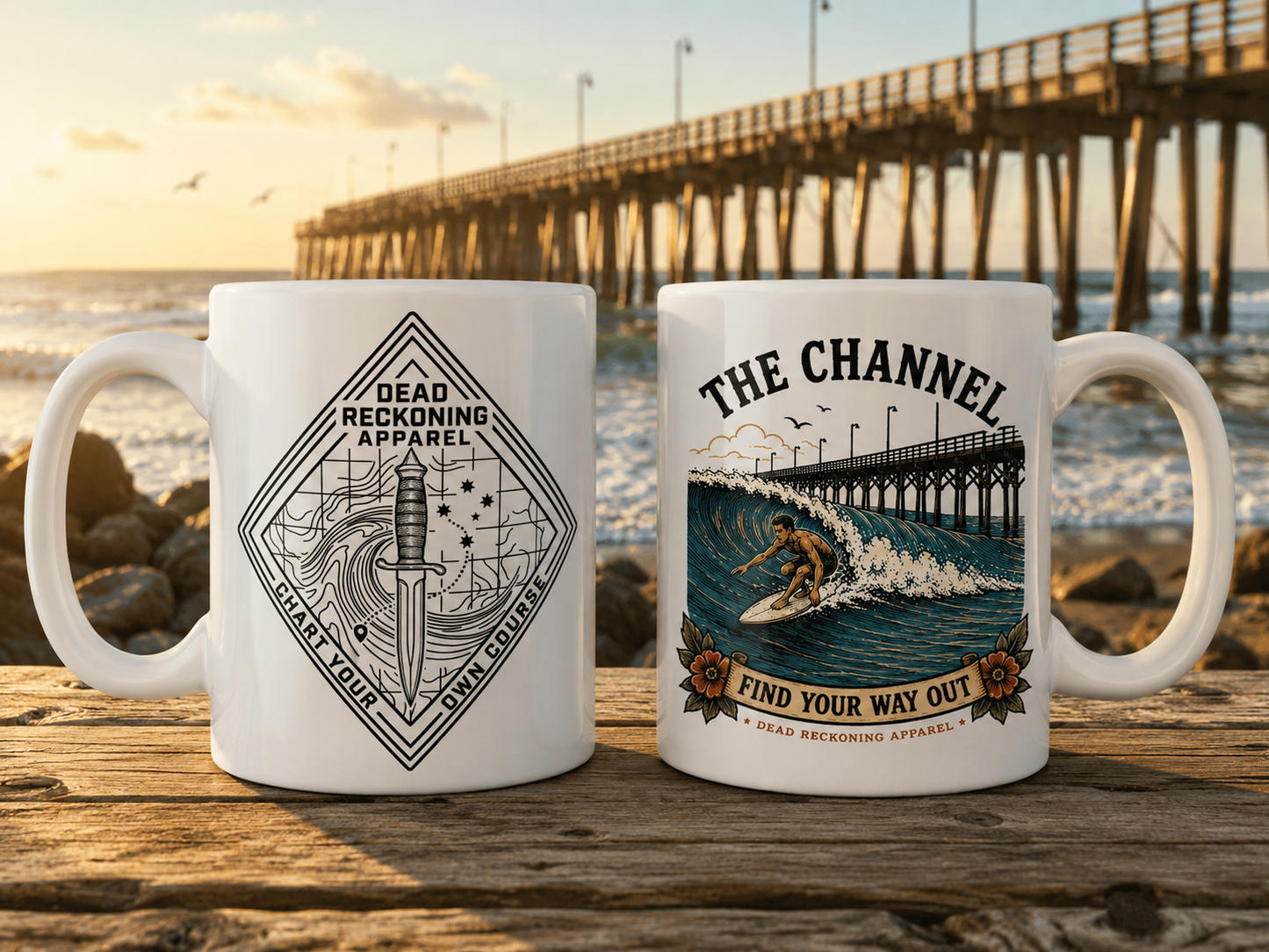 Dead Reckoning Signature Design Coffee Mug — Single