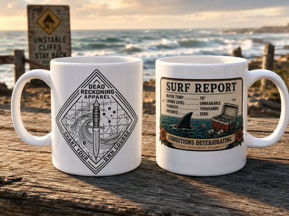 Dead Reckoning Signature Design Coffee Mug — Single