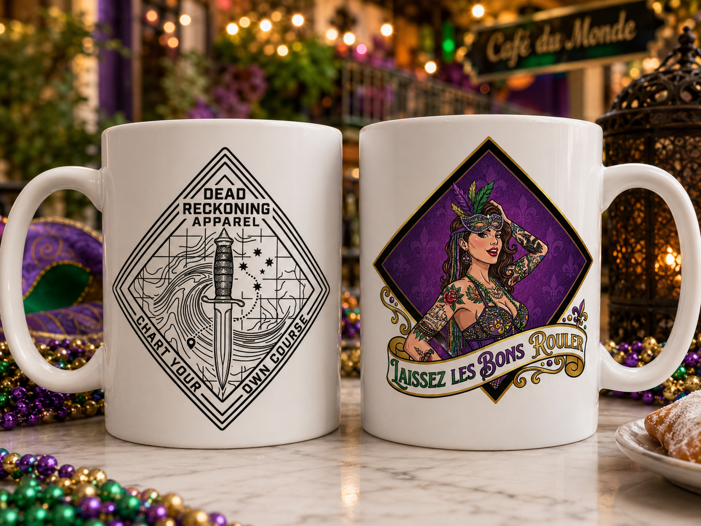 Dead Reckoning Signature Design Coffee Mug — Single