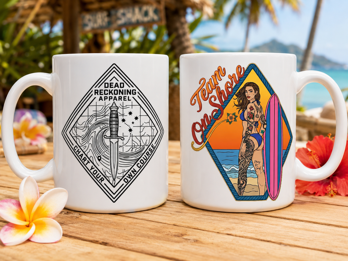 Dead Reckoning Signature Design Coffee Mug — Single