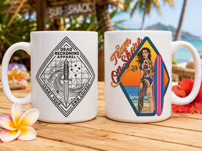 Dead Reckoning Signature Design Coffee Mug — Single