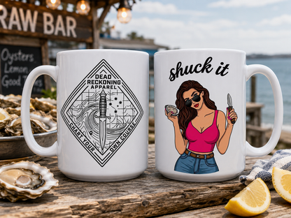 Dead Reckoning Signature Design Coffee Mug — Single
