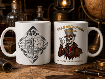 Dead Reckoning Signature Design Coffee Mug — Single