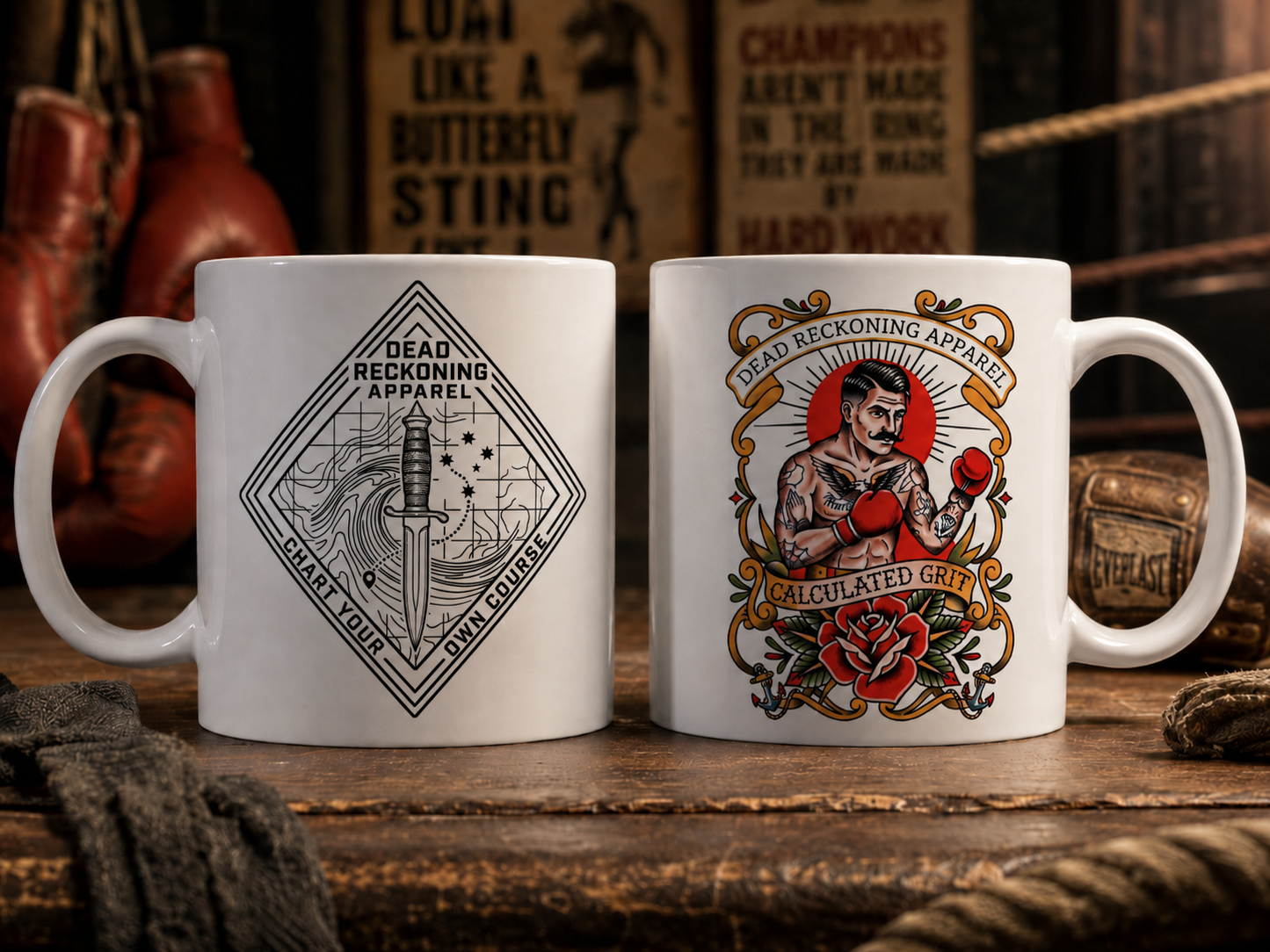 Dead Reckoning Signature Design Coffee Mug — Single