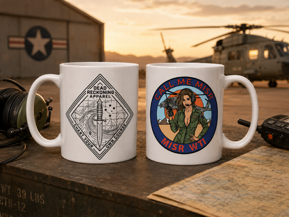 Dead Reckoning Signature Design Coffee Mug — Single