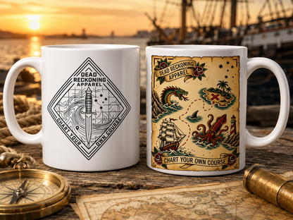 Dead Reckoning Signature Design Coffee Mug — Single