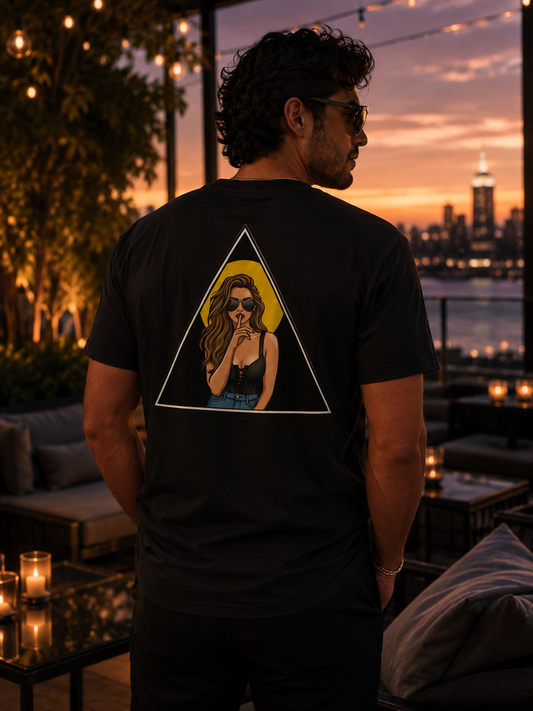 Silent Running Men’s Premium Pocket Tee — Black
