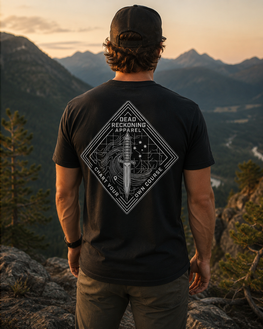 Dead Reckoning Men’s Premium Pocket Tee — Black