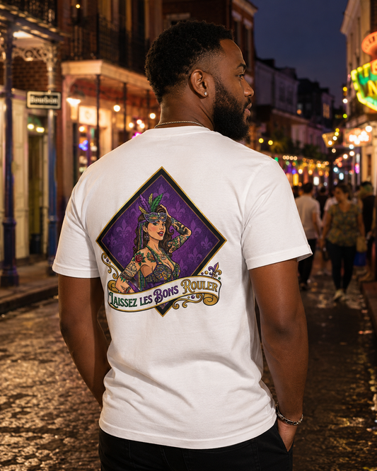 LA Girl Men’s Premium Pocket Tee — White