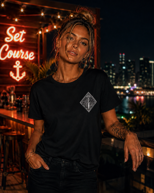 Silent Running  Lifestyle Tee — Black