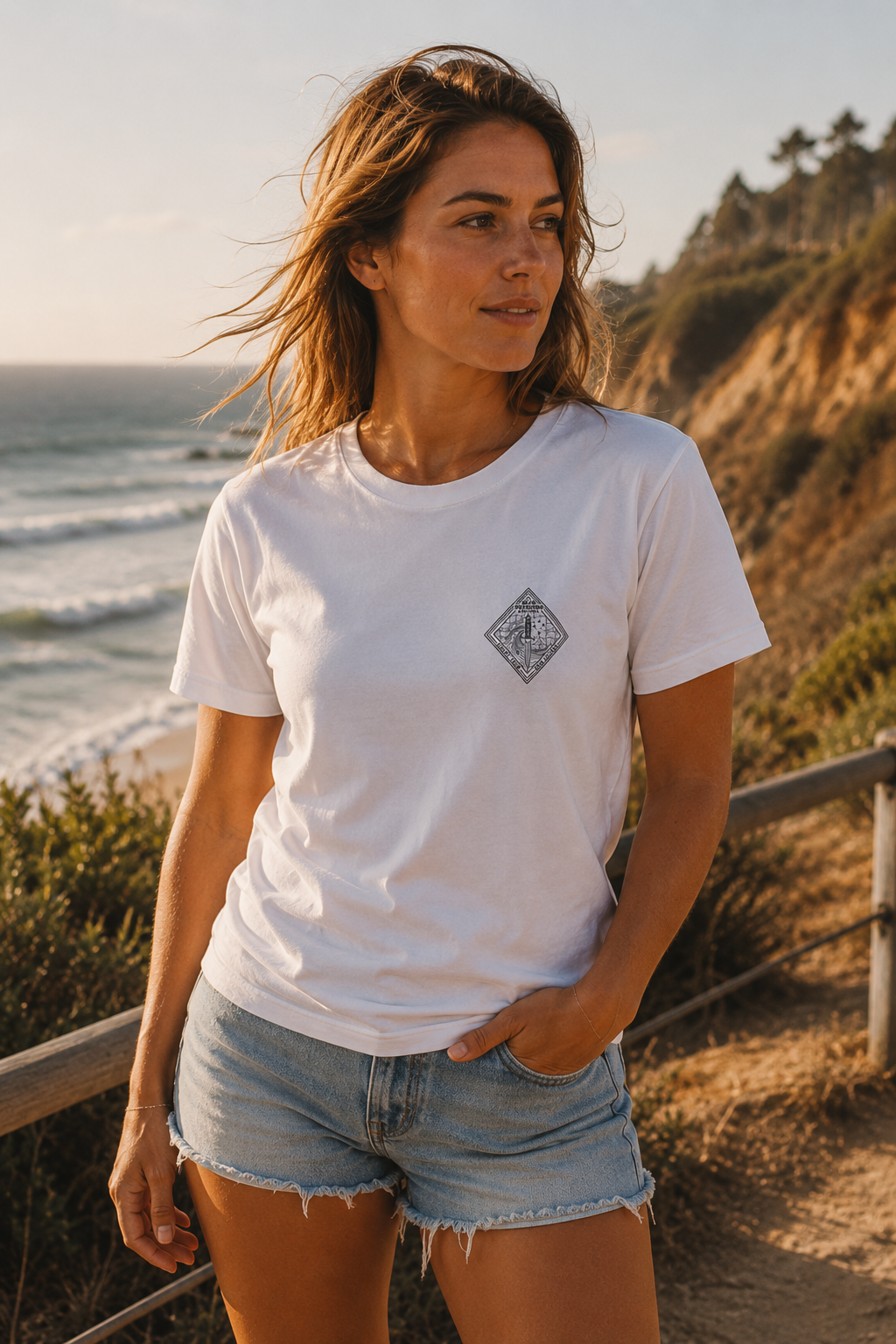 Calculated Grit Classic Tee — White