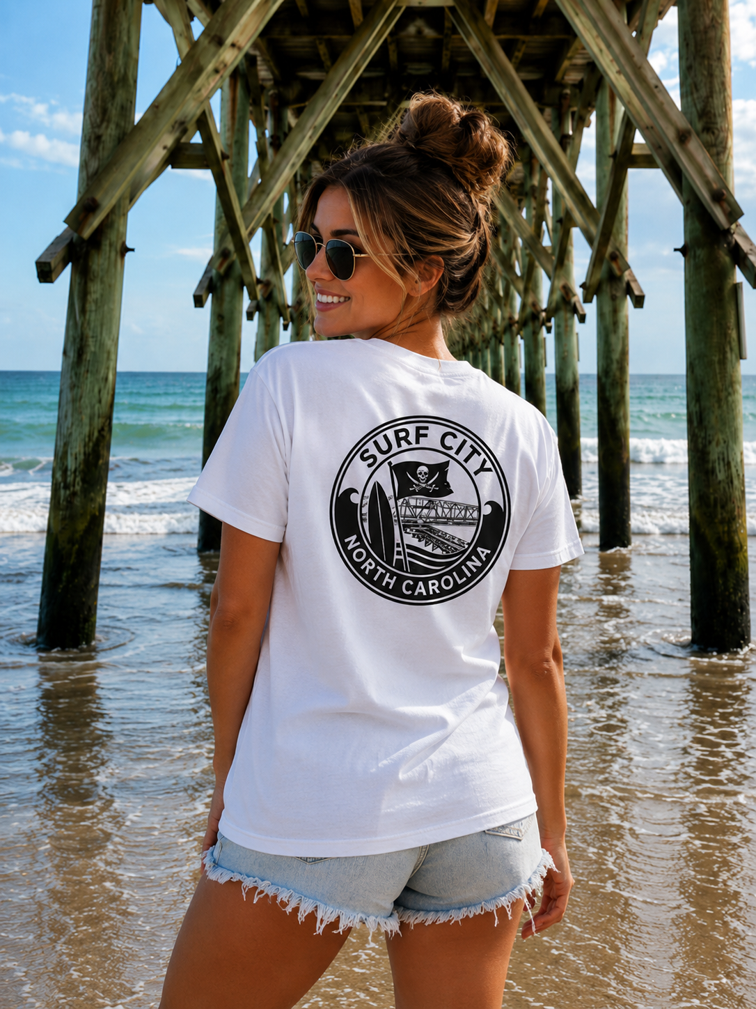 Surf City OG Classic Tee — White