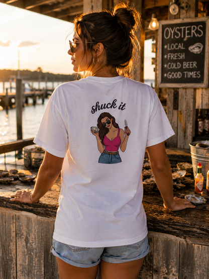Shuck It Classic Tee — White