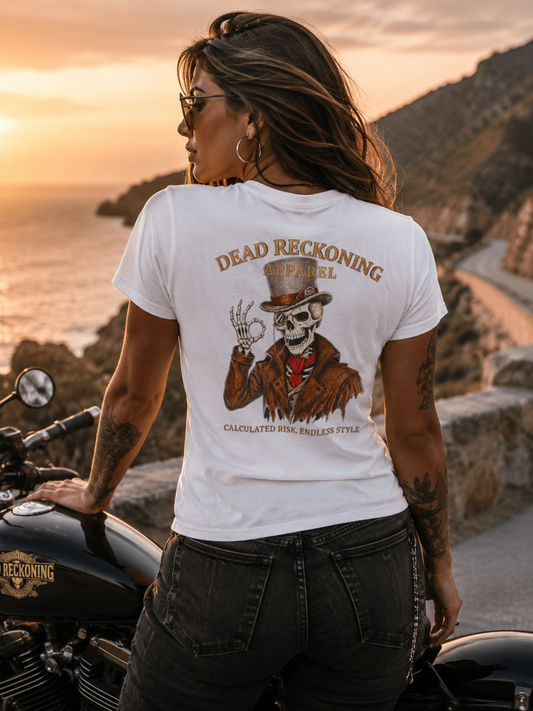 Calculated Risk Lifestyle Tee — White