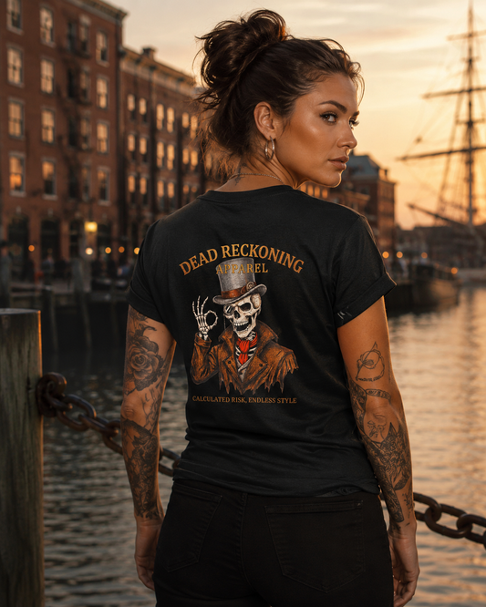 Calculated Risk Lifestyle Tee — Black