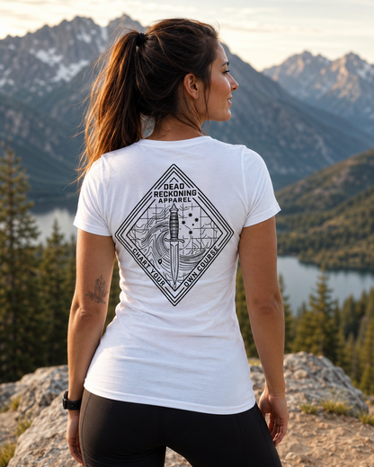 Dead Reckoning Logo Lifestyle Tee — White