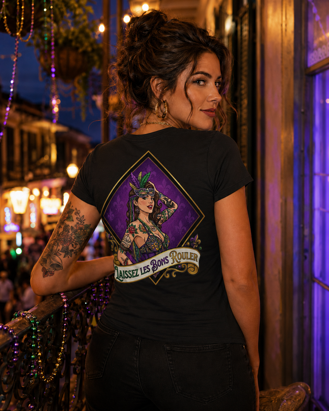 LA Girl Lifestyle Tee — Black
