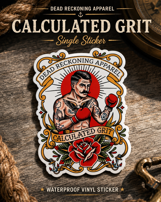 Calculated Grit Sticker