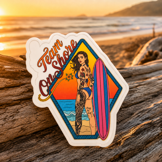 Onshore Girl Sticker