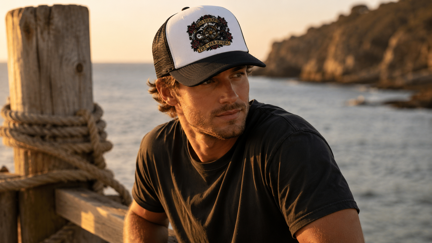 Find Your Bearing Trucker Hat
