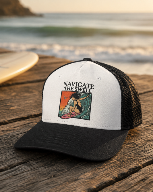 Navigate the Swell Trucker Hat